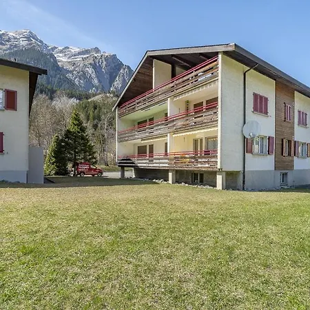 With Mountain View & Balcony Kitchen Parking Apartment Kandersteg