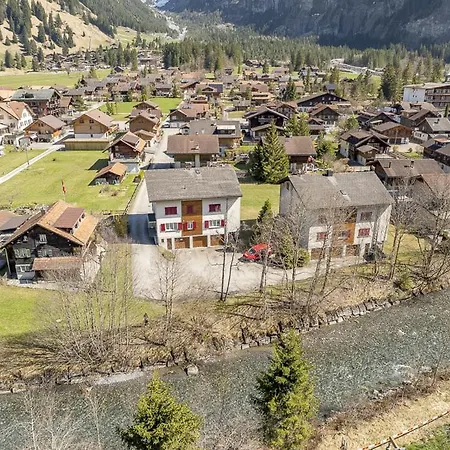 With Mountain View & Balcony Kitchen Parking Apartment Kandersteg
