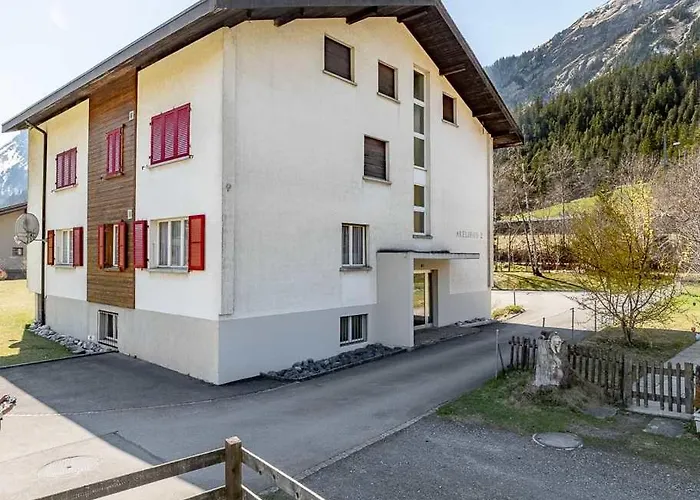 Apartman With Mountain View & Balcony Kitchen Parking Kandersteg