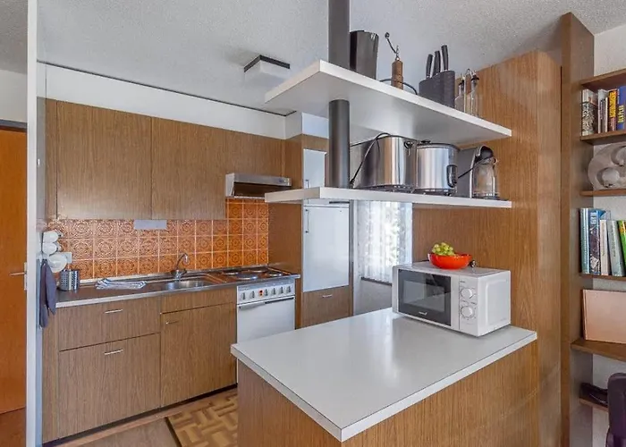 With Mountain View & Balcony Kitchen Parking Apartman Kandersteg